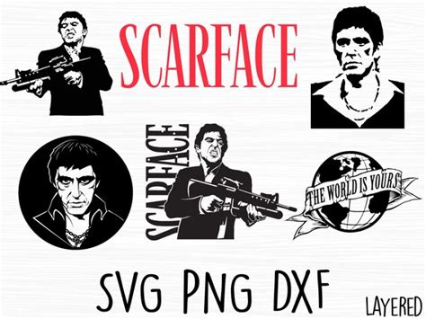 Scarface Svg Scarface Bundle Svg Scarface Film Svg Scarface Etsy