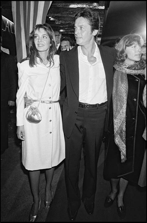 Photo Archives Anne Parillaud Alain Delon Et Romy Schneider Lors