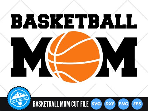 Basketball Mom Svg Basketball Mum Svg Graphic By Lddigital · Creative Fabrica