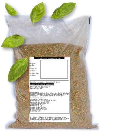 Tempero Chimichurri Sem Pimenta Importado Argentino 500g Ou 1kg Ou