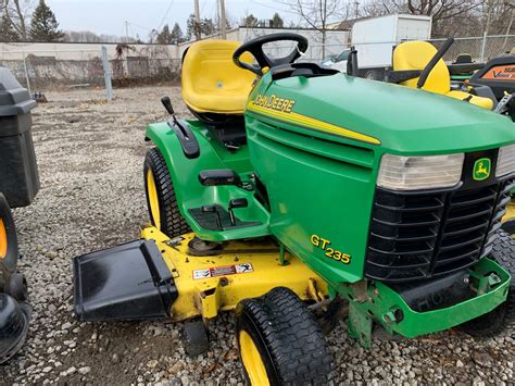 54IN JOHN DEERE GT235 GARDEN SERIES TRACTOR W/ 18HP KAWASAKI ENGINE!! - Lawn Mowers for Sale ...