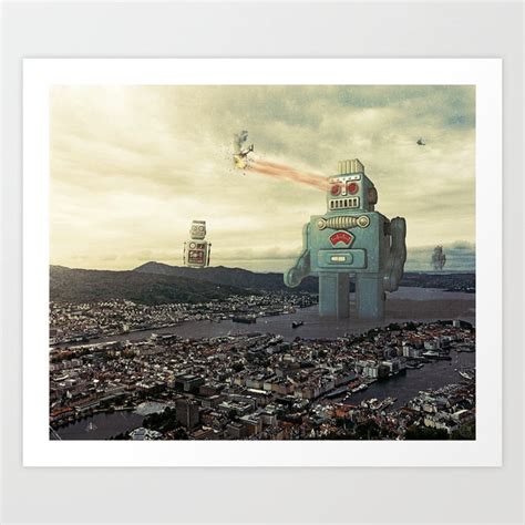 Invasion Art Print by Seamless | Society6