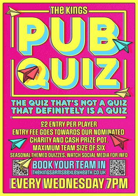 THE KINGS PUB QUIZ