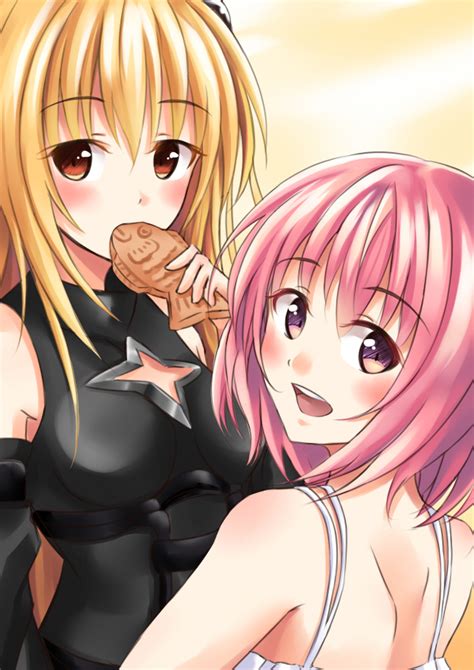 Konjiki No Yami And Momo Velia Deviluke To Love Ru And 1 More Drawn