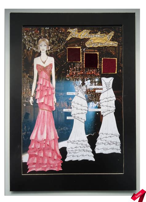 First year fashion design students created their first storyboards by ...