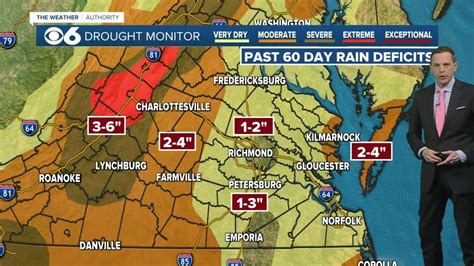 Update On Drought Conditions In Virginia Part Of State Seeing Extreme Drought Youtube