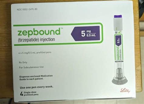 Zepbound Tirzepatide Injection 7 5 Mg Box At Rs 10000 In Mumbai ID