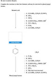 Solved Complete the reactions to show how butanoic acid may | Chegg.com