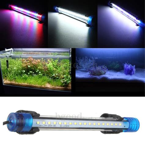 Aquarium Waterproof LED Light Bar Fish Tank Submersible Downlight ...