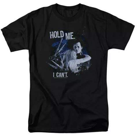 Edward Scissorhands Hold Me T Shirt Mens Licensed Classic S Movie Tee