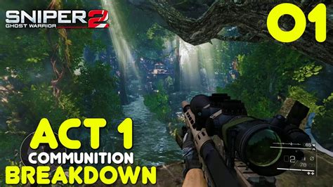 Sniper Ghost Warrior 2 Walkthrough Part 1 Act 1 Communition