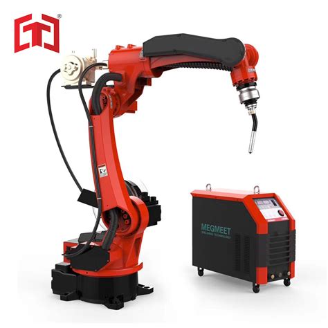 6 Axis Mig Welding Robot Range 1500mm Welding Robot And Robot Arm