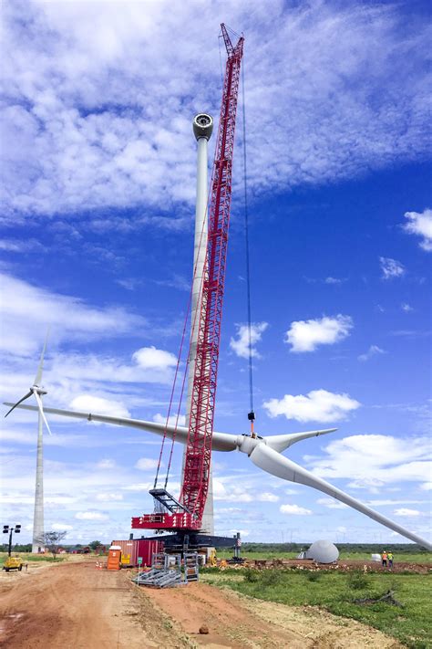 Used Liebherr Lr 16002 W Crawler Crane Builds Brazilian Wind Farm ⋆