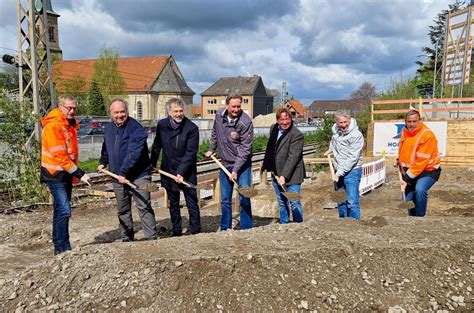 Erster Spatenstich für Brücke an den Nordstadtarkaden in Ibbenbüren