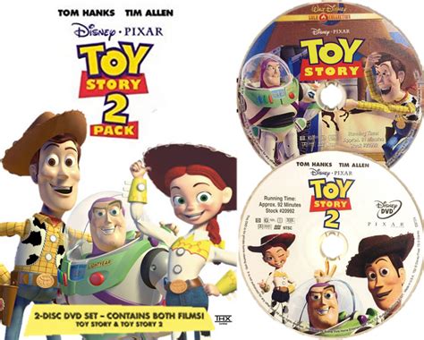 Toy Story 2 Pack DVD (2000, Fanmade Front Cover) by richardchibbard on ...