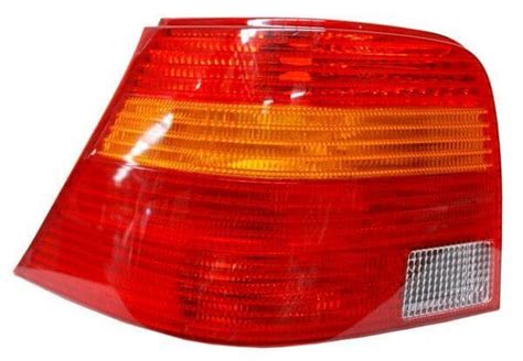 Calavera Automotriz Tyc Golf 2000 2004 Rojo Blanco Ámbar sin Arnés