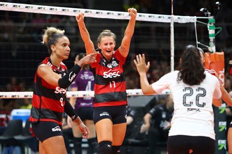 Sesc RJ Flamengo Inicia Os Playoffs Da Superliga Contra O Barueri