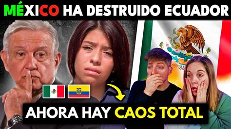 MEXICO HA DESTRUIDO A ECUADOR Y AHORA ESTÁN EN CAOS TOTAL MEXICANOS