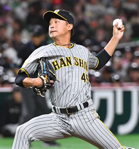 【阪神】島本浩也が乱打戦の中、ソフトバンク打線を封じて勝利投手 強力クリーンアップに無失点 プロ野球写真ニュース 日刊スポーツ