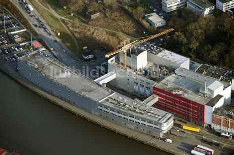 Luftaufnahme L Beck Erweiterungs Neubau Baustelle Auf Dem