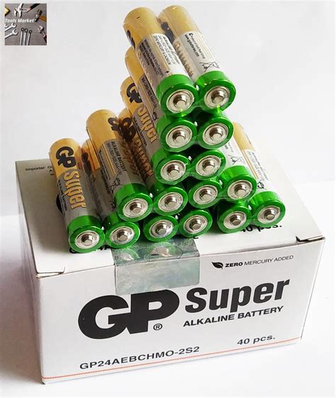 Купити Батарейка GP super alkaline battery лужні AAA LR3 ціна 13 95