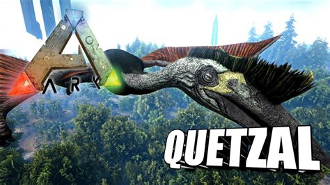 Taming A Quetzal Ark Survival Evolved The Island Youtube