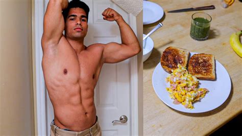 Bulking On Calories A Day Easy Full Day Of Eating Youtube