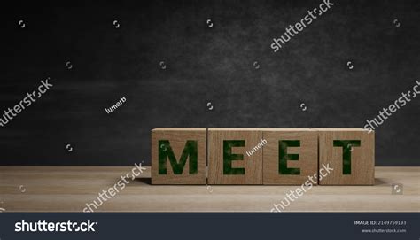 Meet Wooden Blocks Concept D Render Shutterstock