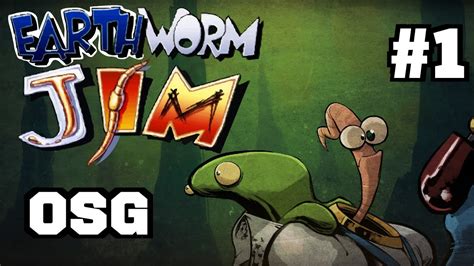 Earthworm Jim #1 (Прохождение Червяк Джим) - YouTube