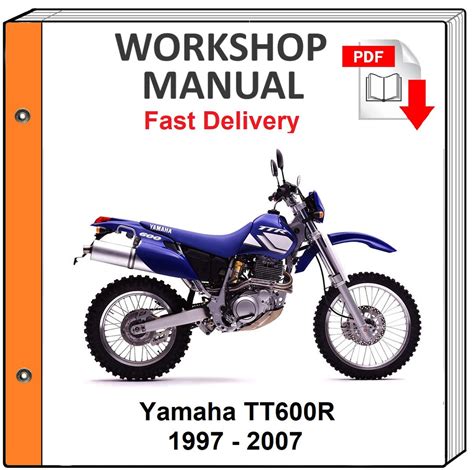 Yamaha Tt600r 1997 1998 1999 2000 2001 2002 2003 2004 Service Repair