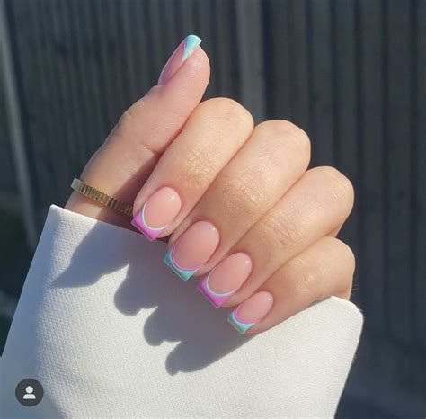 Pin On U As Fancy Nails Designs Nude Nails With Glitter Gender Reveal Nails