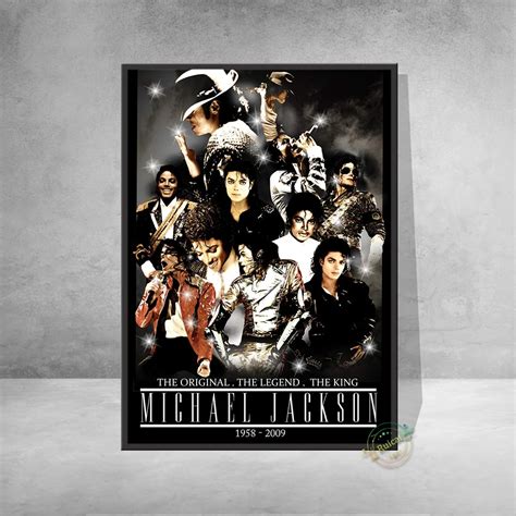 Michael Jackson Poster King Of Pop