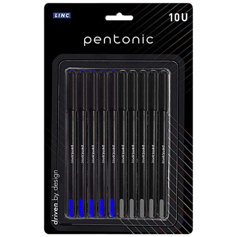 Buy Linc Pentonic Gel Pen Black Blue Ink Online At Best Price Of Rs