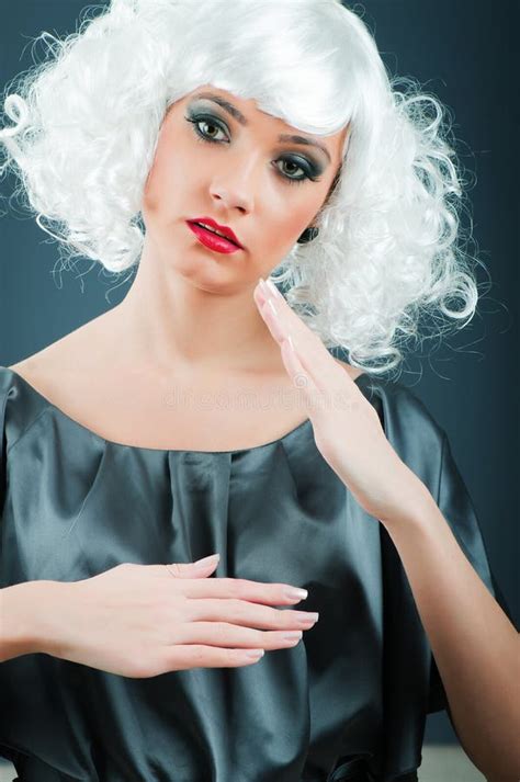 Blonde Puppet In Studio Stock Image Image Of Barndoors