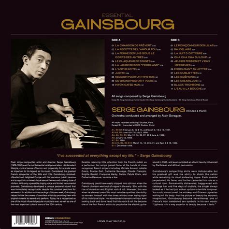 SERGE GAINSBOURG - Essential Gainsbourg - LP - 180g Vinyl