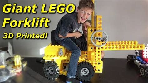 Giant 3D-printed LEGO sets – a fun project!