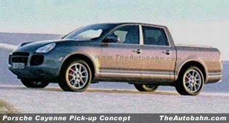 Porsche Cayenne Pick-up Concept - Autoblog.nl