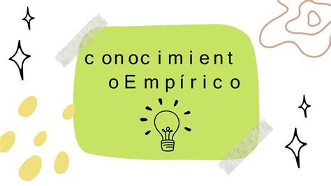Conocimiento Empírico Mia Del Udocz