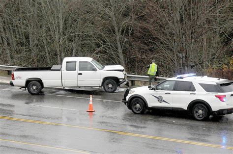 One Wreck Two Locations In East Port Angeles Peninsula Daily News