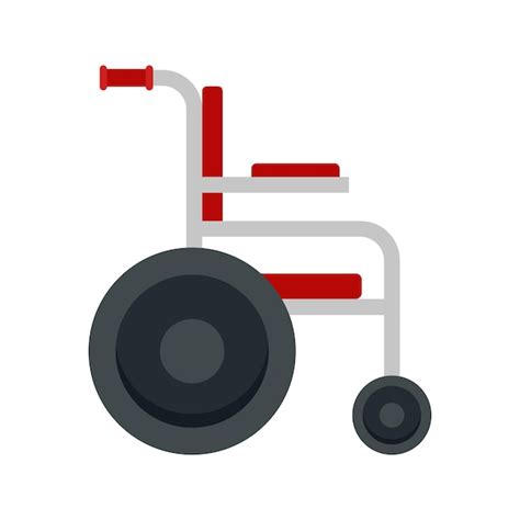 Premium Vector Medical Wheelchair Icon Flat Illustration Of Medical