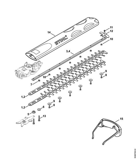 Stihl Hsa Cutter Bar Lawn Turfcare Machinery Parts