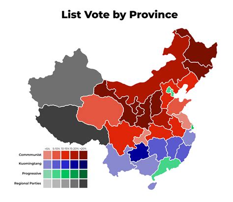 Chinese Legislative Election Results : r/imaginarymaps