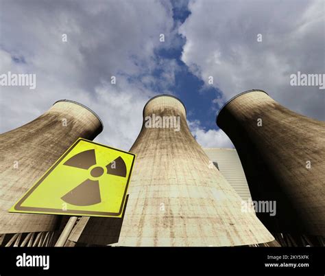 4k Nuclear Station Cooling Towers 03 Stock Video Footage Alamy