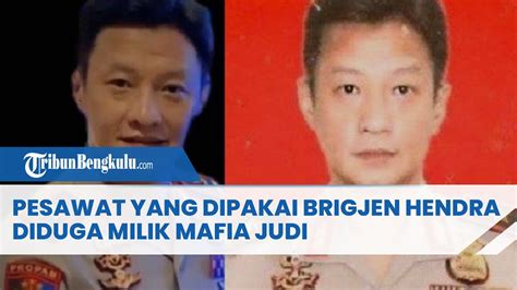 Pesawat Yang Dipakai Brigjen Hendra Kurniawan Diduga Milik Mafia Judi