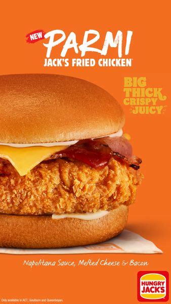 News Hungry Jack S Parmi Jack S Fried Chicken And Grilled Chicken Selected Stores Frugal Feeds