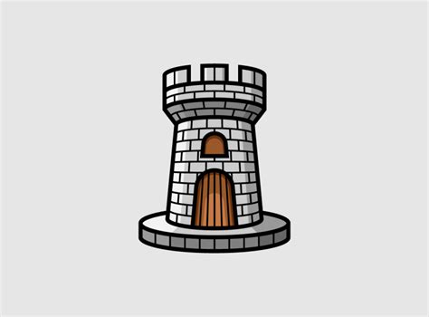 Letter A Castle Logo By Vyraz On Dribbble