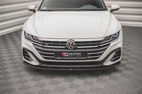 Front Splitter V2 Volkswagen Arteon R Line Facelift Maxton Design Usa