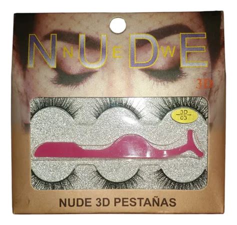 Pestañas 3d Pestañas Postizas Marca Nude 3d Mink Meses sin interés