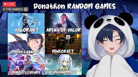 DONATHONPertama Kali Dibulan Ramadhan Random Games Vtuber Sunda