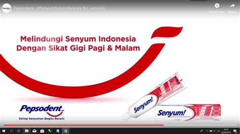 Contoh Slogan Pepsodent Pepsodent Edisi Spesial Merah Putih Dian Restu Agustina Pepsodent